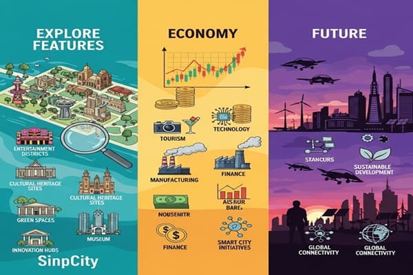 SinpCity Explore Features, Economy & Future