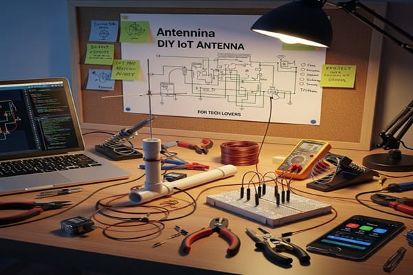 antennino DIY IoT Antenna Project for Tech Lovers