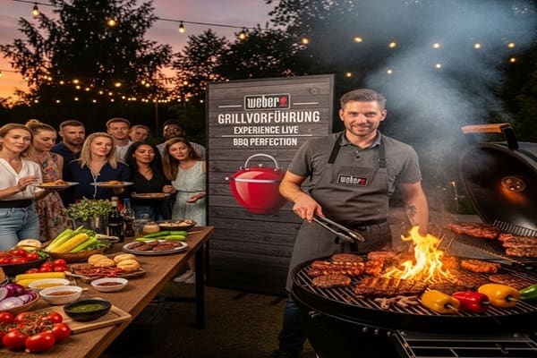 Weber Grillvorführung Experience Live BBQ Perfection